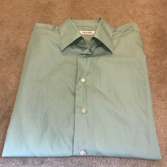 Pale green dress shirt Clearance